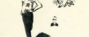 "Drawing a Straight Number Nine" - The Art of Faris Badwan's (THE HORRORS)