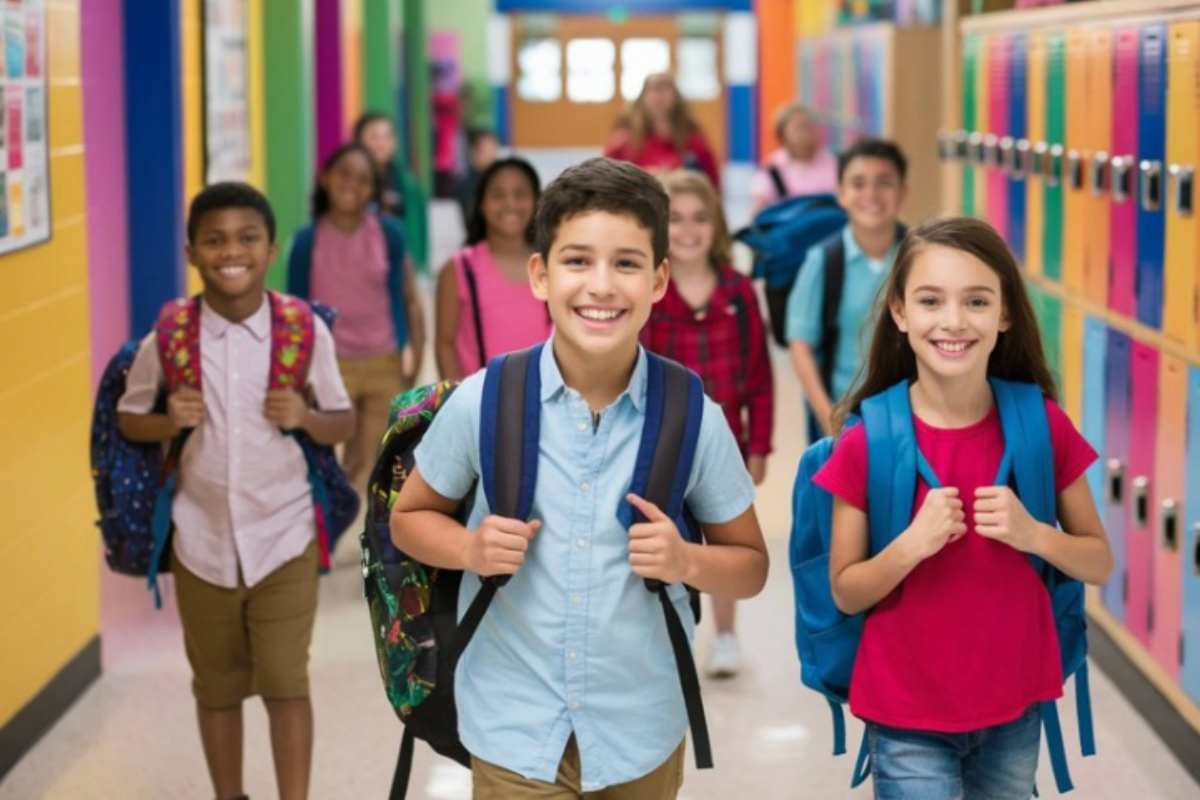 Bambini a scuola