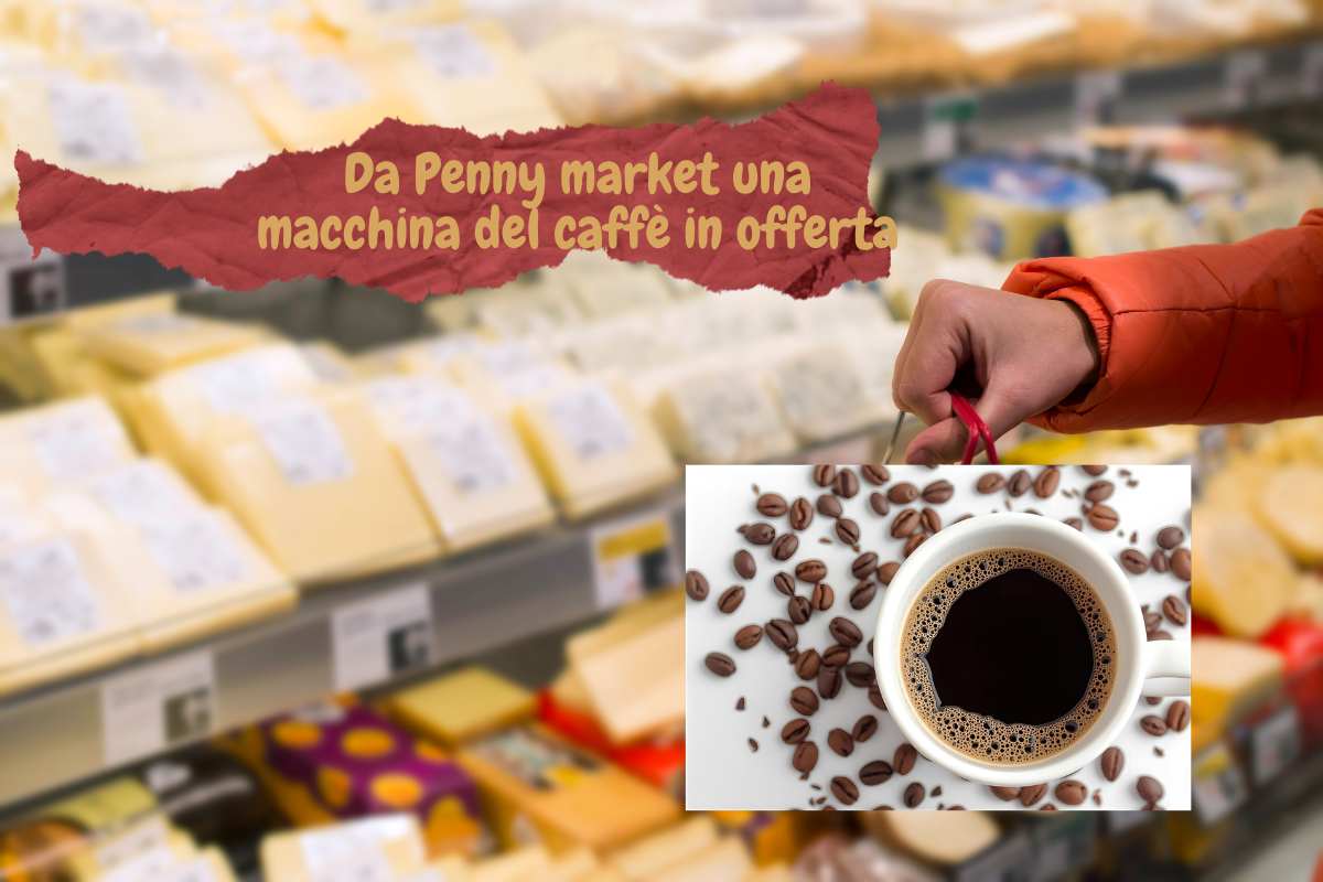 Vuoi cambiare macchina del caffè offerta Penny
