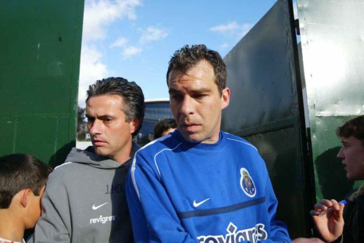 José Mourinho e Jorge Costa ai tempi del Porto