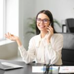 Donna in ufficio