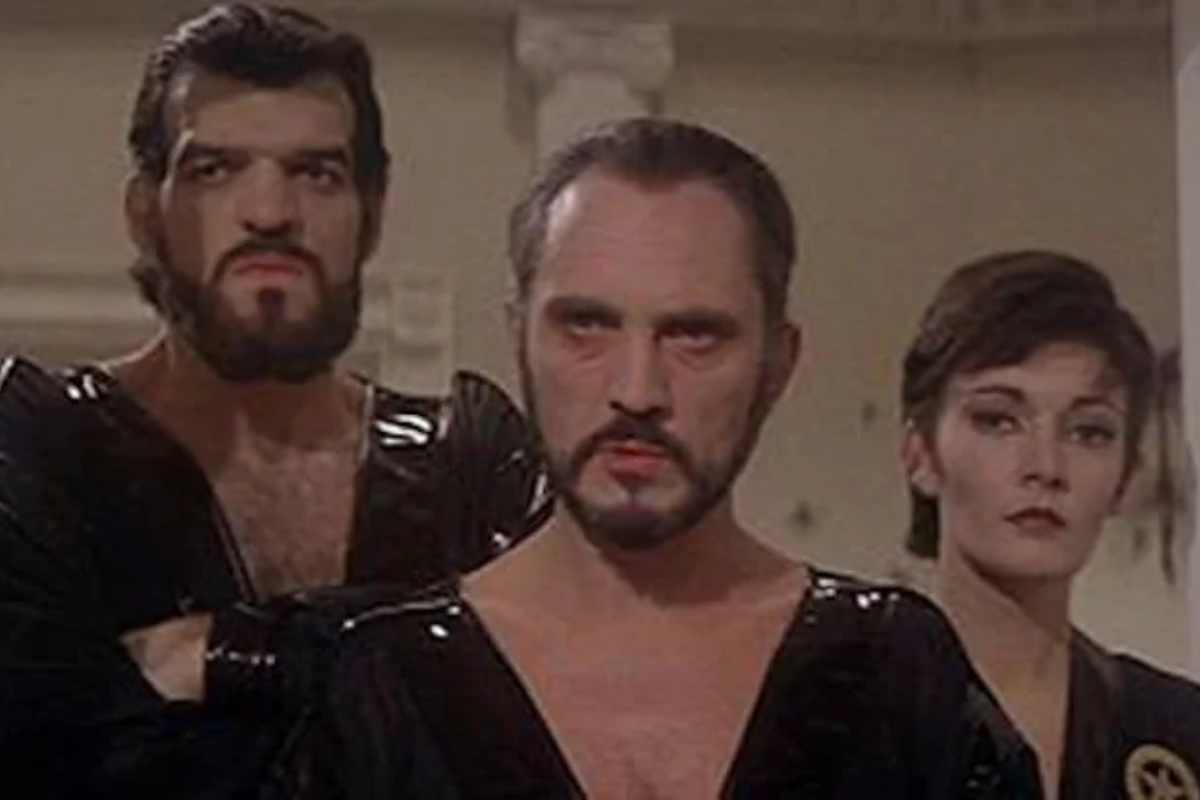 Terence Stamp in una scena di Superman