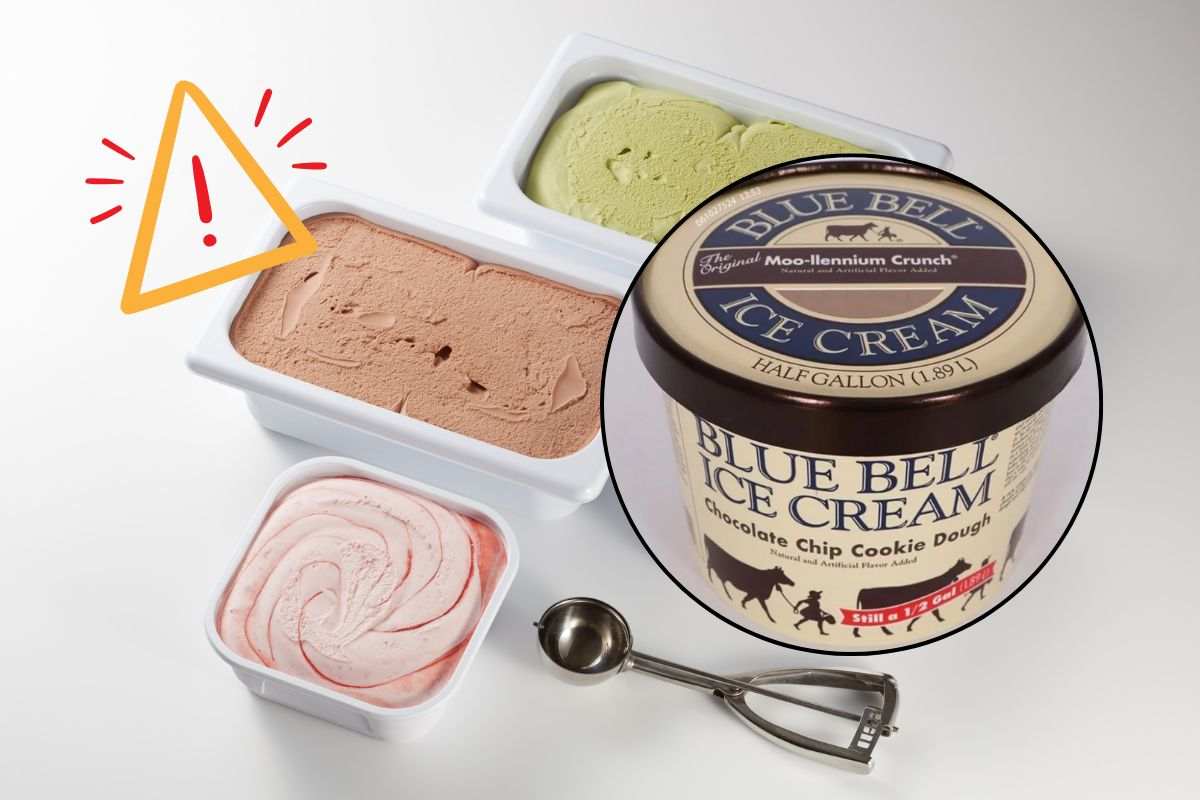 Il gelato americano Blue Bell ice Cream
