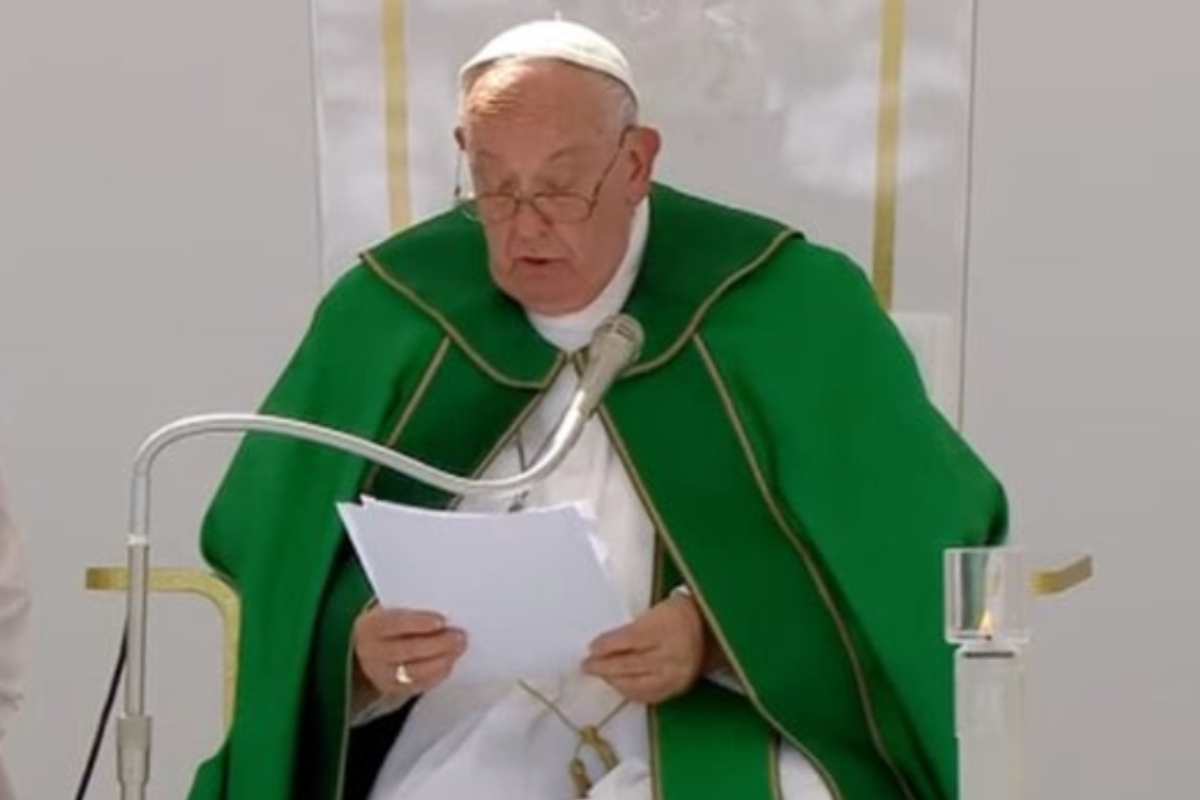 La messa di Papa Francesco a Trieste