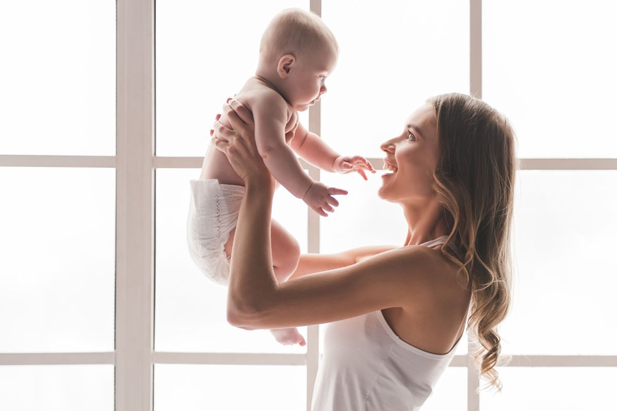 Madre e il suo neonato