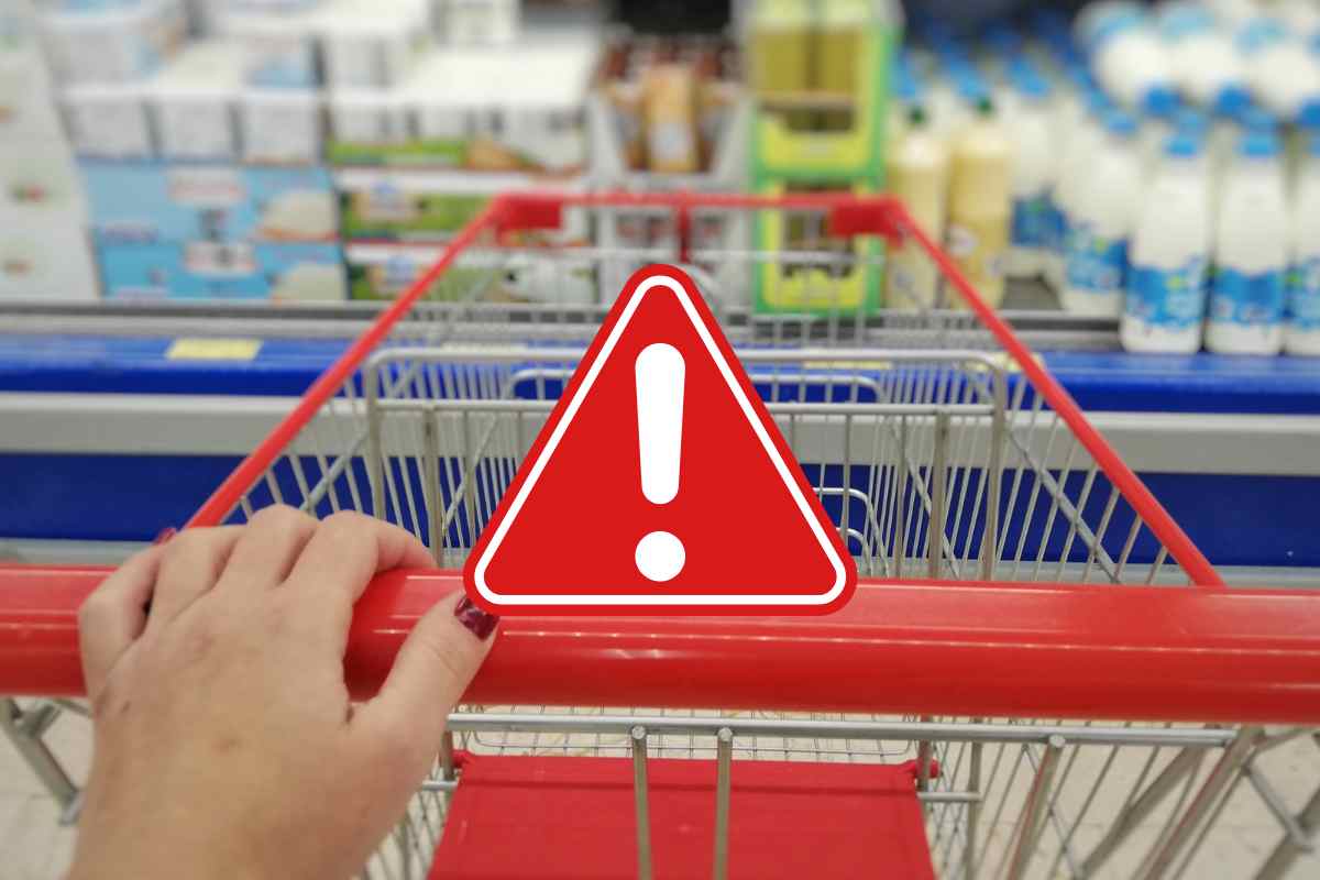 Un carrello al supermercato