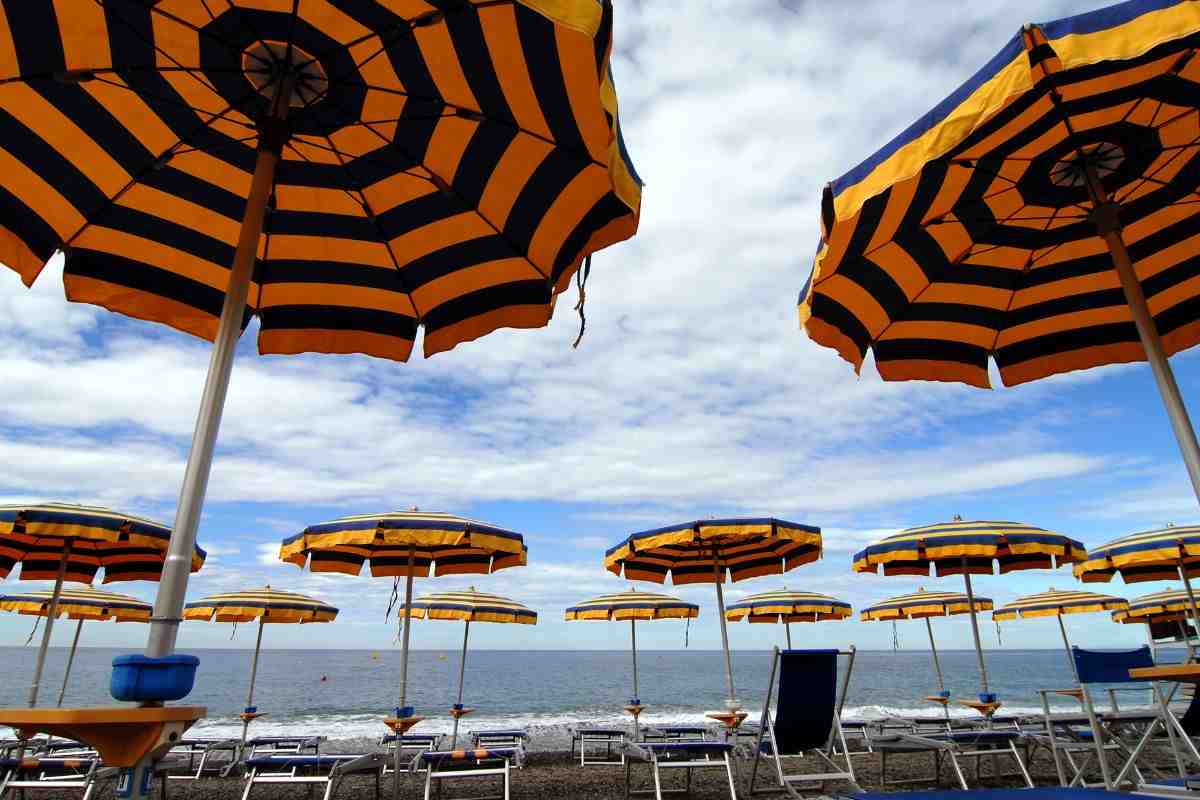 Stabilimento balneare deserto