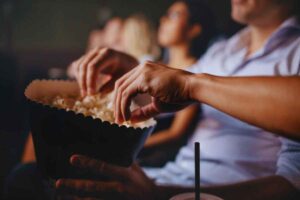 pop corn al cinema