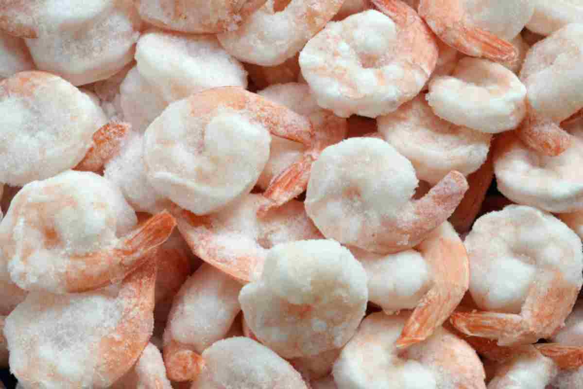 gamberetti surgelati