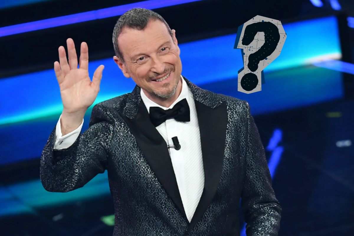 Amadeus alla conduzione di Sanremo