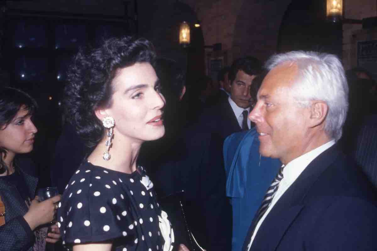Giorgio Armani, la sua musa