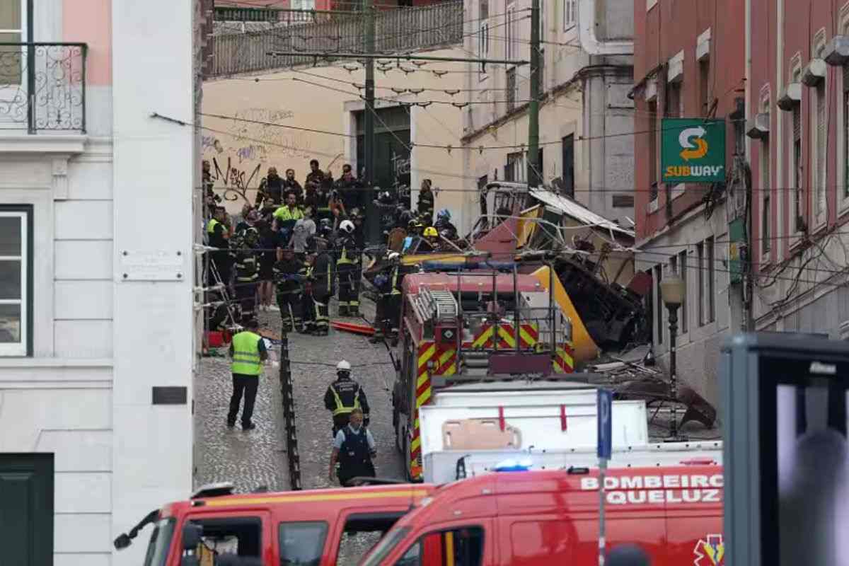 Soccorsi nel cuore di Lisbona