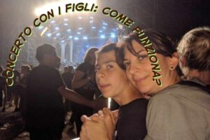 mamma e figlio ai concerti