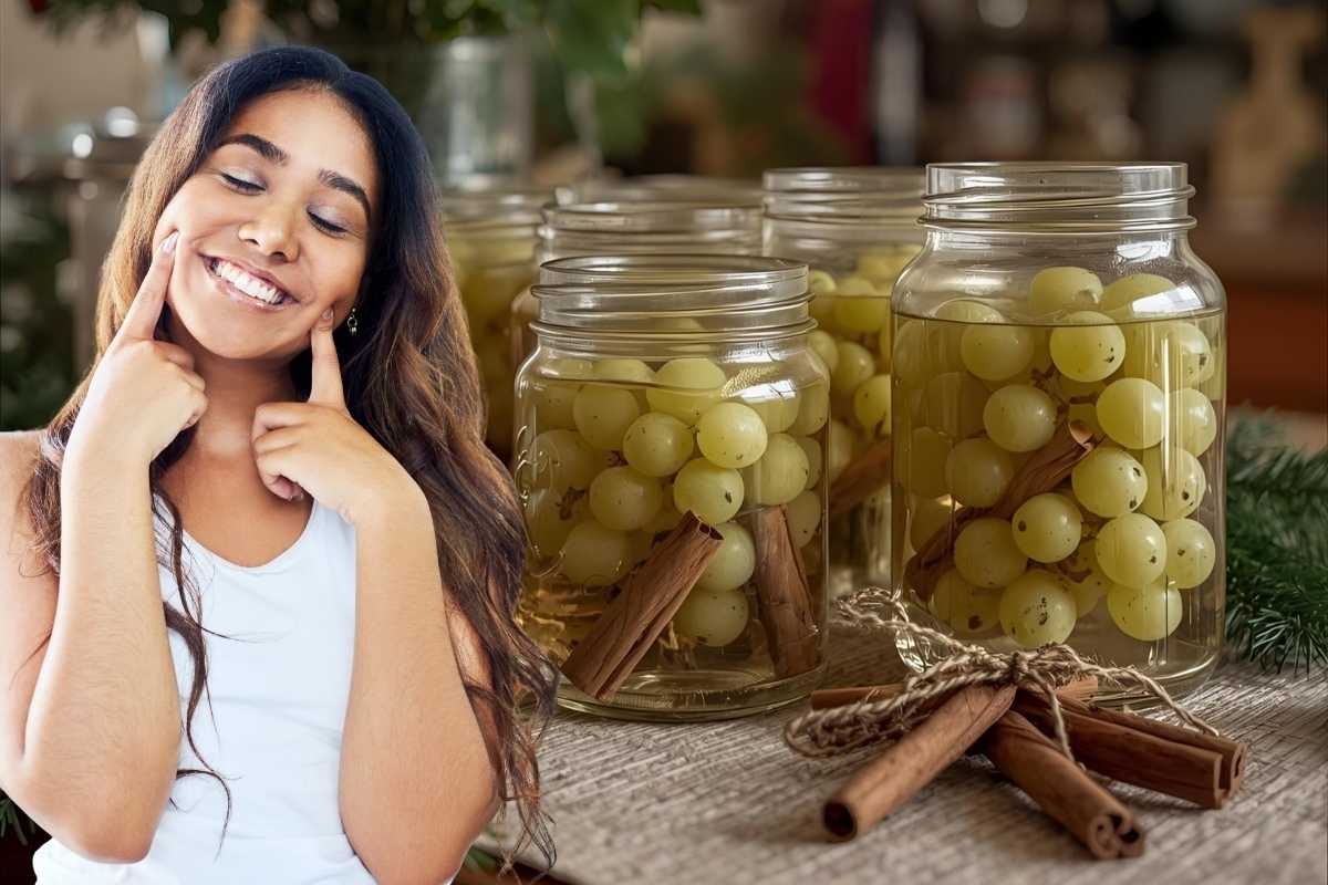ricetta uva sotto spirito